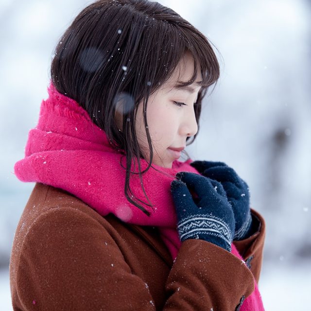 東北 冬の雪ポートレート Model りかさん 撮影地 山形県 18年作品 Light Magic Photography