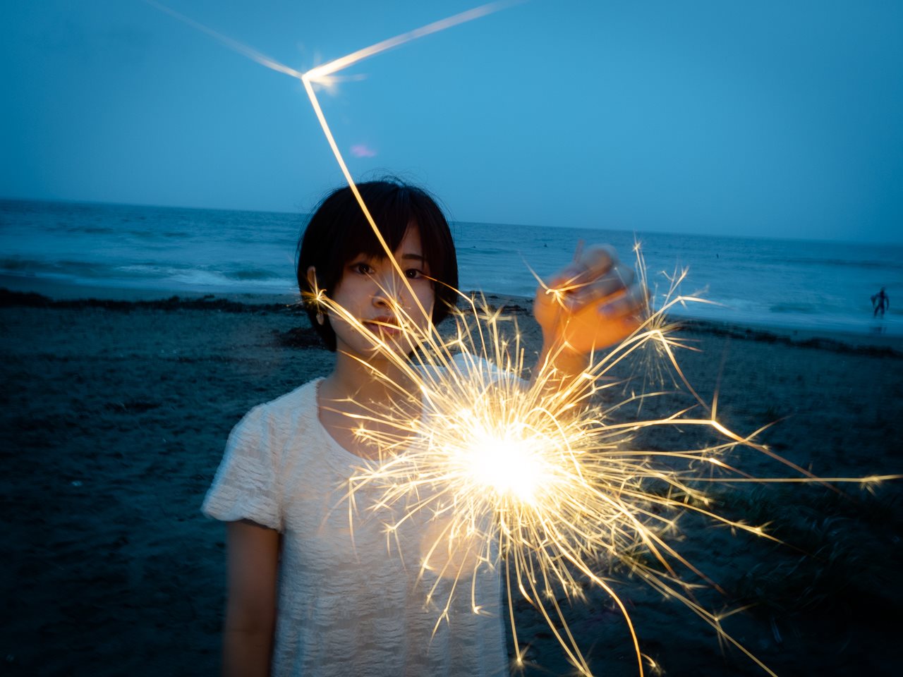 花火ポートレート なかのさん 撮影地 七ヶ浜町 18年作品 Light Magic Photography 花火ポートレート なかのさん 撮影地 七ヶ浜町 18年作品 Light Magic Photography
